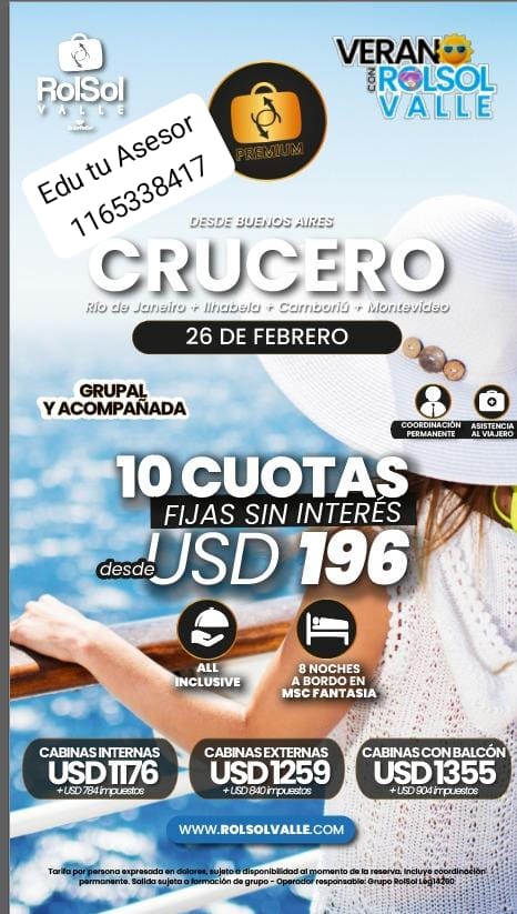 CRUCERO 26 DE FEBRERO DE 2026