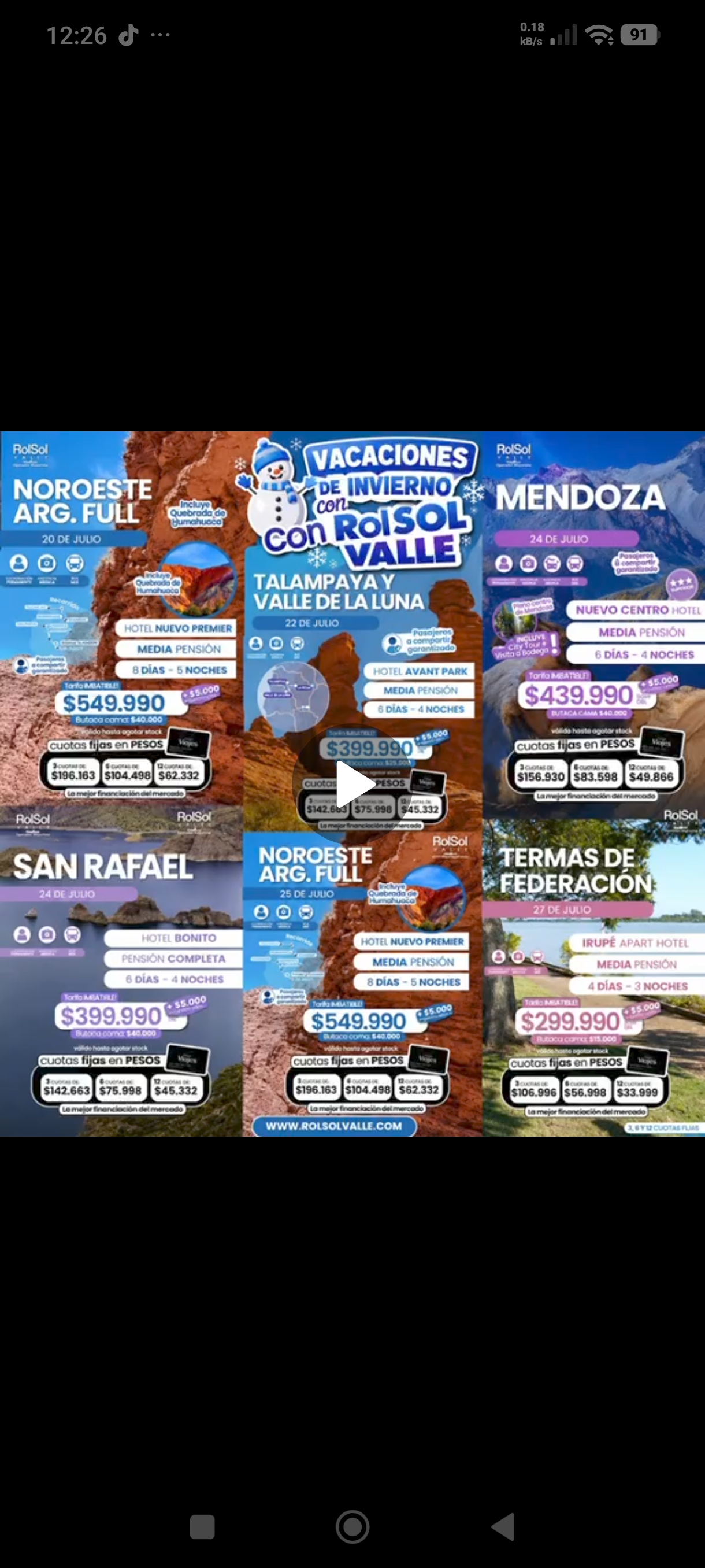 MULTIDESTINO ROLSOL (VACACIONES DE INVIERNO 2026)